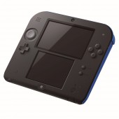 Nintendo 2DS noir / bleu + New Super Mario Bros 2