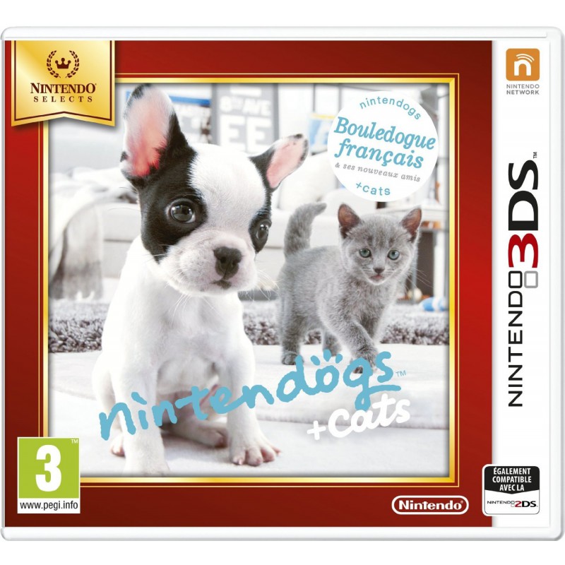 Nintendogs + Cats Bouledogue Français & Ses Nouveaux Amis Nintendogs + Cats Bouledogue Français & Ses Nouveaux Amis