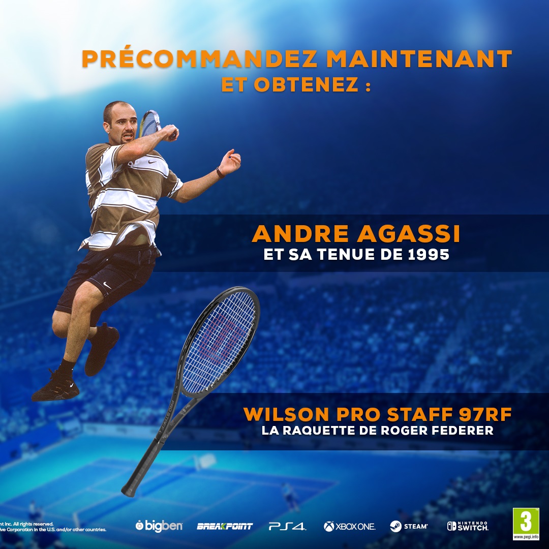 Pack DLC Tennis World Tour Standard