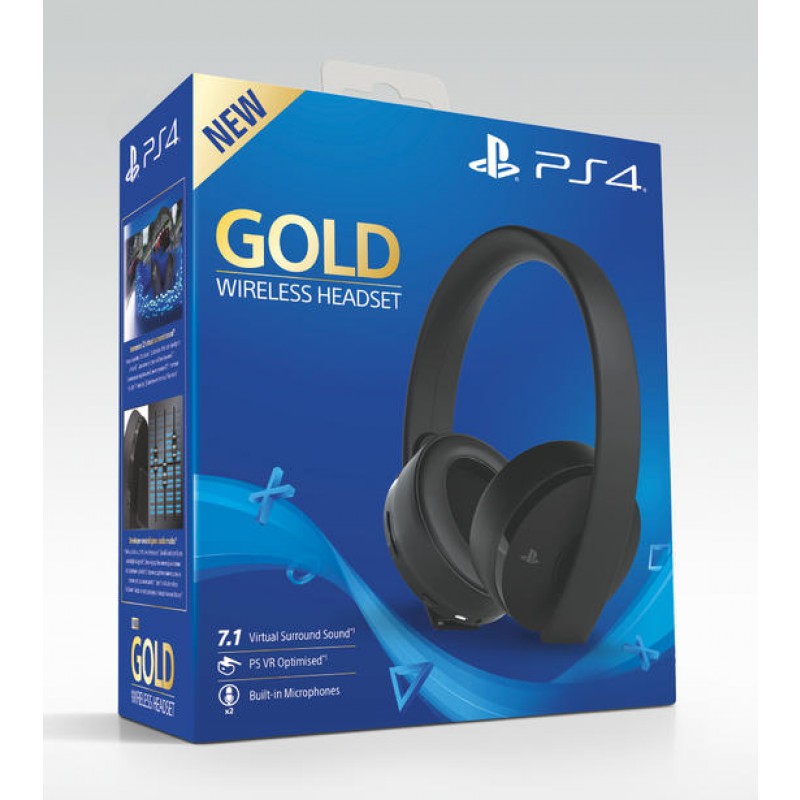 Casque Sans Fil Gold Ps4