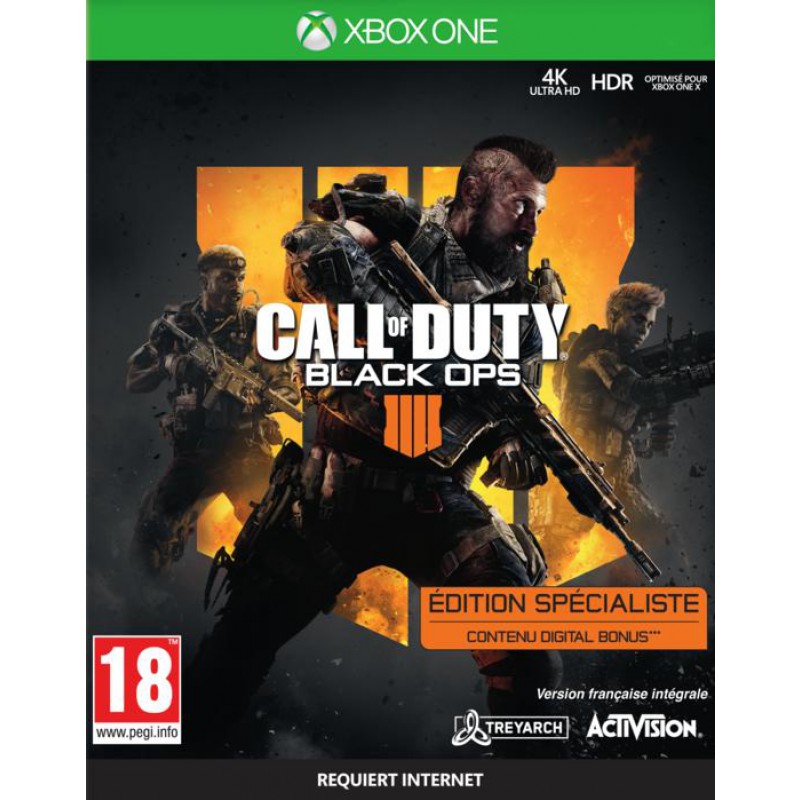 image du jeu call of duty black ops iiii specialist edition exclusivite micromania sur xbox - peut on jouer a fortnite en ecran scindac