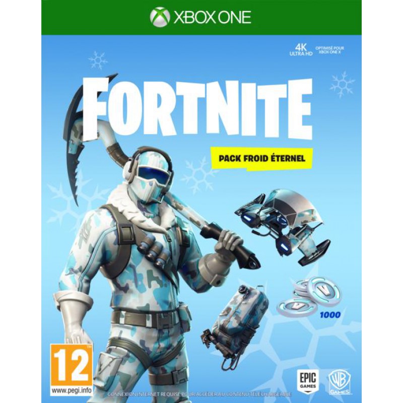 fortnite pack froid eternel sur xbox one tous les jeux vid o xbox rh micromania fr - fortnite cheat codes