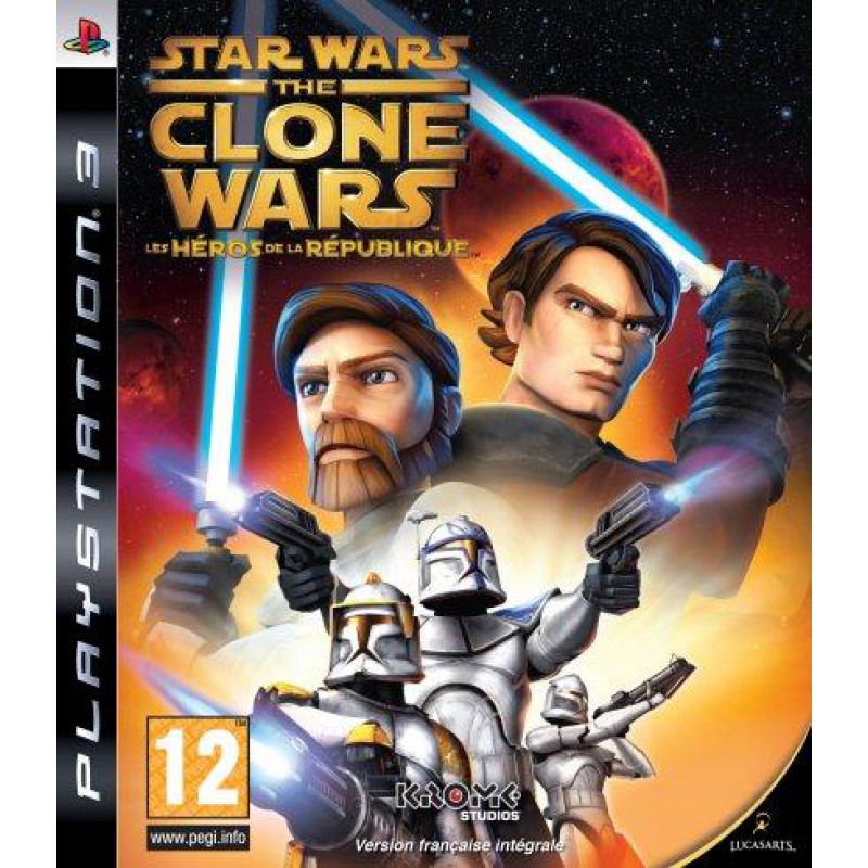 Star Wars The Clone Wars, Les Héros De La République sur PS3, tous les jeux vidéo PS3 sont chez
