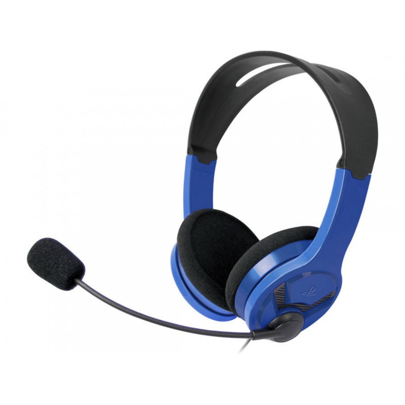 Play Casque Filaire Bleu Officiel Ps4 Ps4