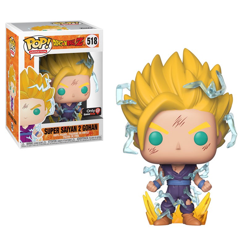 FIGURINE TOY POP 518 DRAGON BALL Z Gohan Super Saiyan 2 (Exclu GS