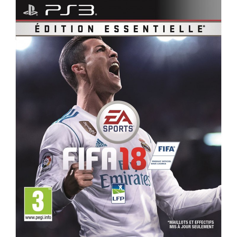 image du jeu fifa 18 edition essentielle sur ps3 - peut on installer fortnite sur ps3