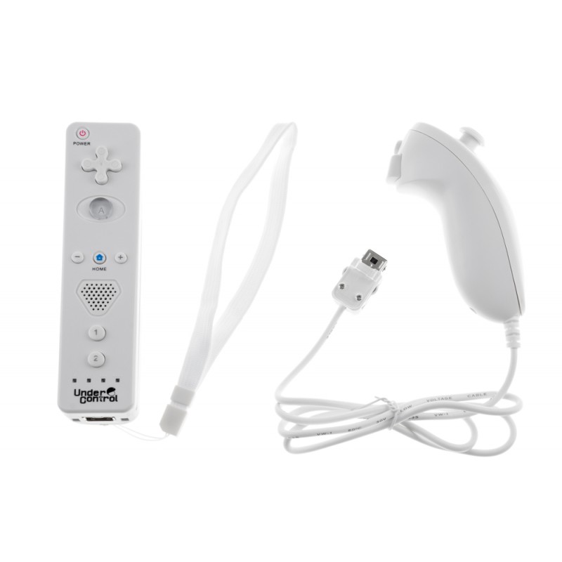 Housse Wiimote Officielle Nintendo – Blanc – Protection Manette Wii