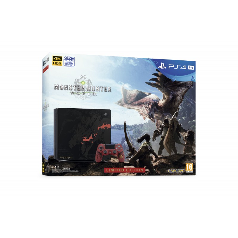 PLAYSTATION 4 PRO 1To + MONSTER HUNTER - PS4