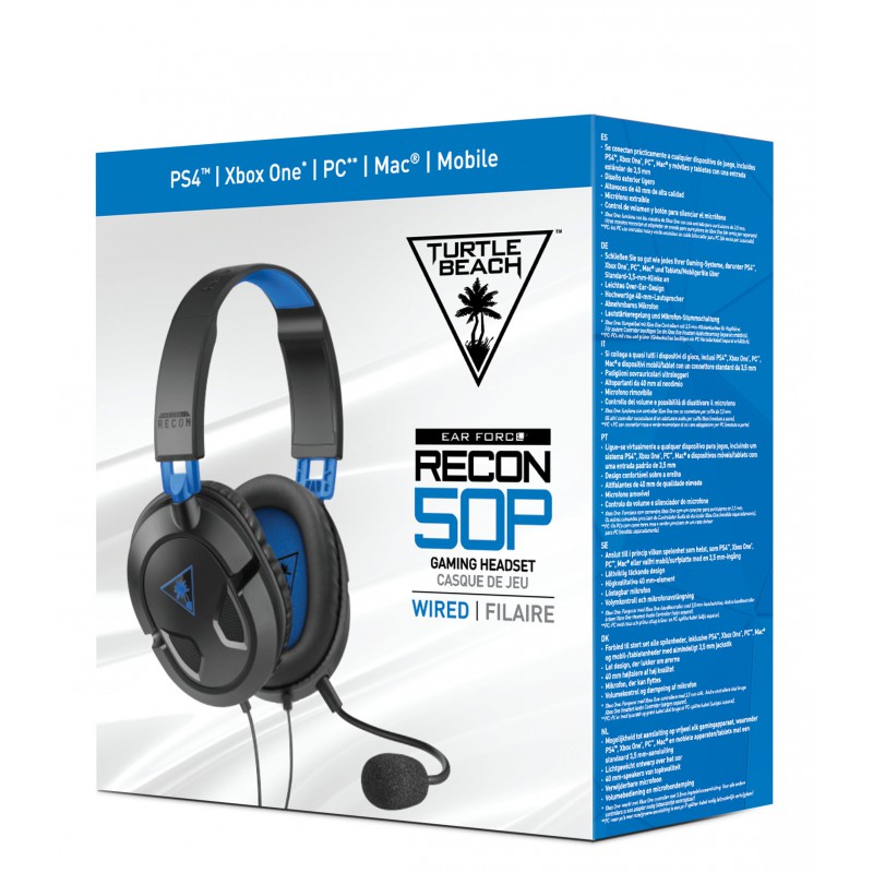 Casque Ear Force Turtle Beach Recon 50p Ps4