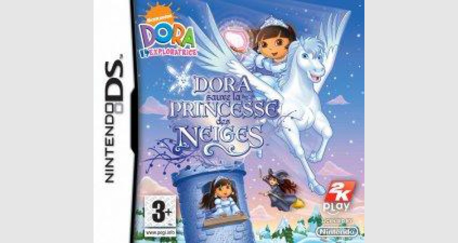 dora sauve la princesse des neiges ds