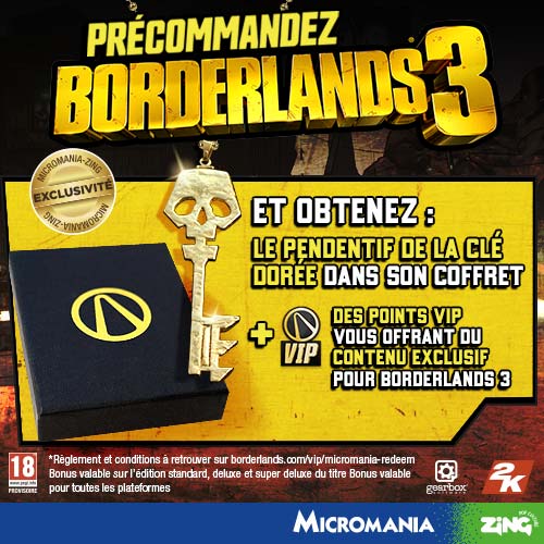 Le pendentif de la clé dorée dans son coffret + des points VIP !