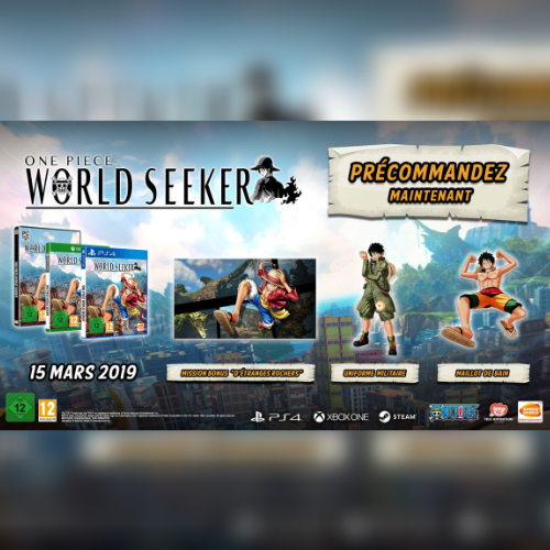 Une mission bonus et 2 costumes supplémentaires pour Luffy en cadeau !
