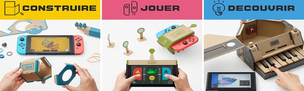 Bannière Nintendo Labo